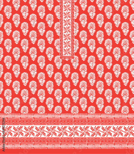 PrintSeamless Floral Pattern in vector.Wild flowers, leaves, branches, candies repeat pattern design set.Handmade. Wallpaper, fabric or design of gift paper. Free Vector 3d