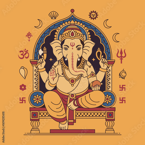 Ganesha blessings divine wisdom prosperity and new beginnings