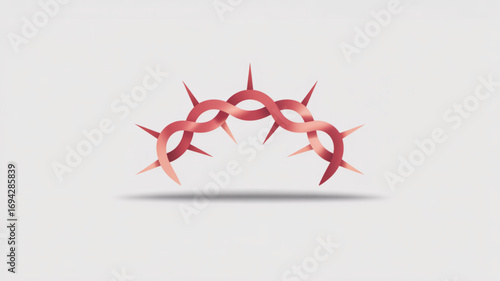 Crown of thorns jesus christ christianity easter lent good friday religious symbol art
