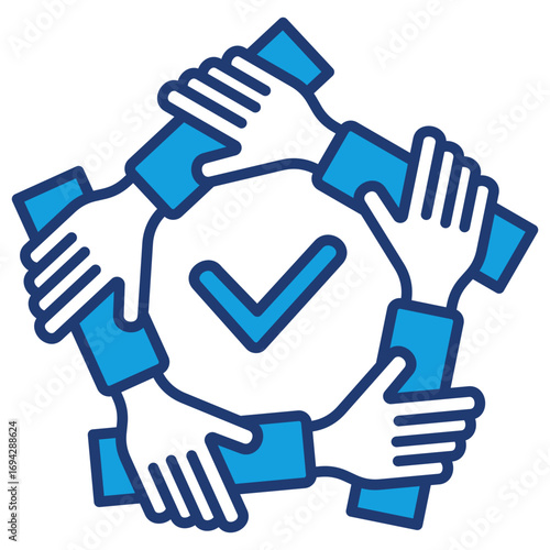 Unity Blue Icon