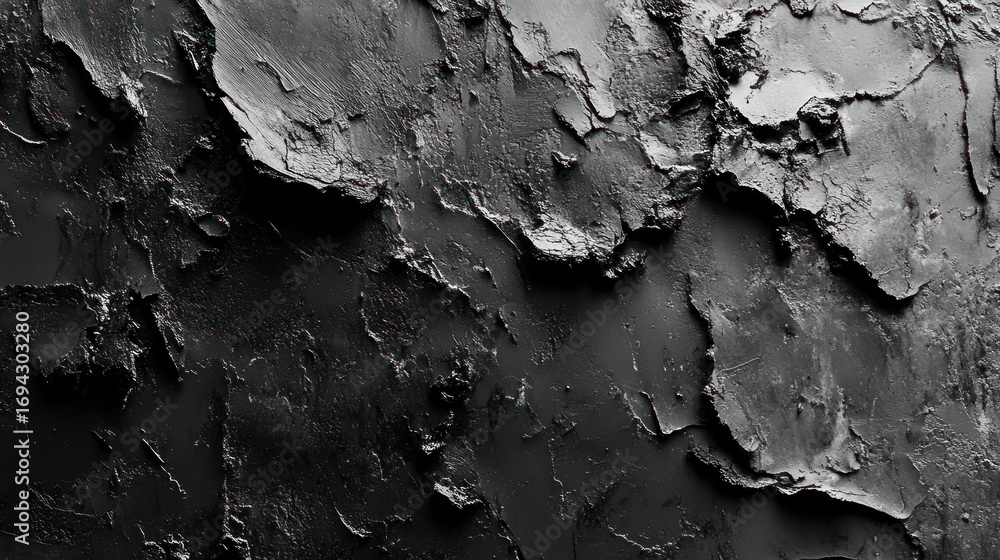 Obraz premium Abstract textured dark gray surface