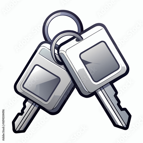 key with label