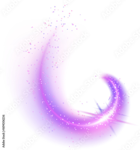 Purple Neon Wave