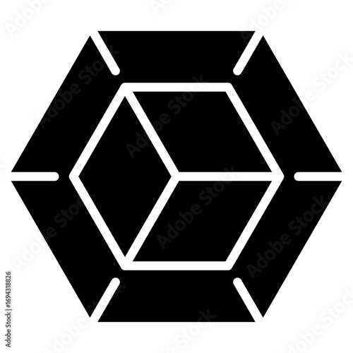 Ar Glyph Icon
