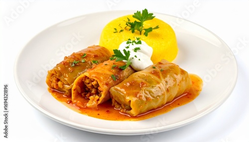Romanian Sarmale Cabbage Rolls With Polenta