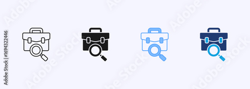 Job Profession Icon Collection Set Multiple Style