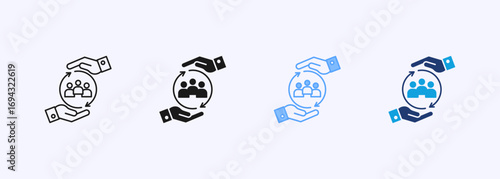 Retention Icon Collection Set Multiple Style