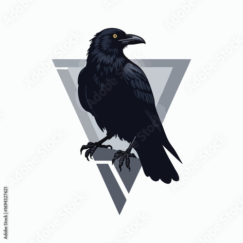 Simple wild and domestic animals, carnivorous animals silhouette illustrations Art & Illustration
