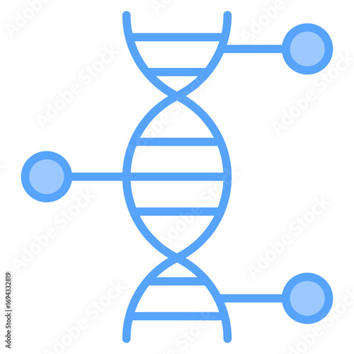 Genomic Blue Icon