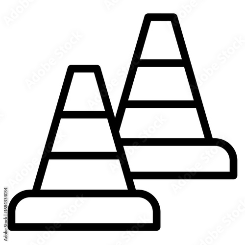 Cone icon vector illustration
