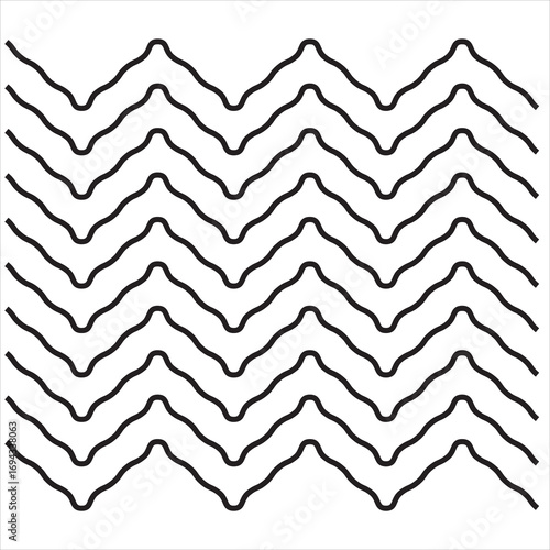 This image shows a collection of nine different abstract geometric patterns