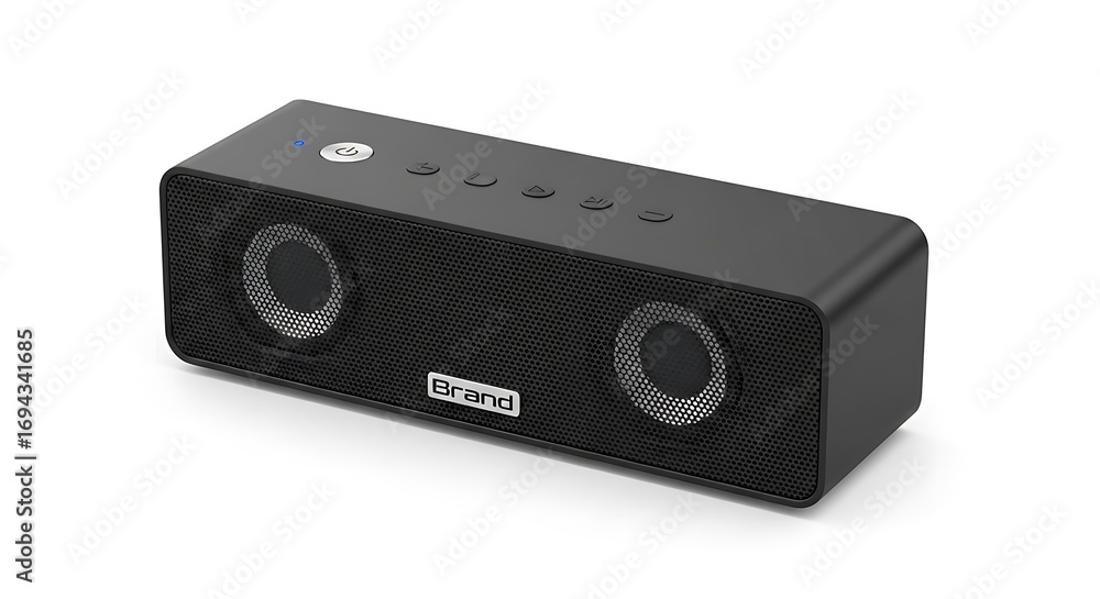 Obraz premium Portable Bluetooth Speaker with Black. (1)