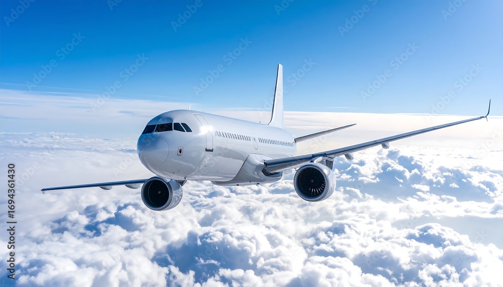 Obraz premium airplane in the sky