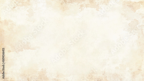Colour old concrete wall texture background. Close up retro plain cream color cement wall background texture. Design paper vintage parchment element.