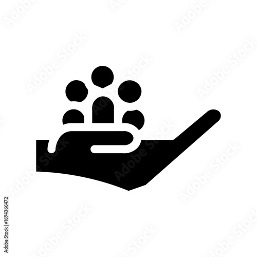 people glyph icon