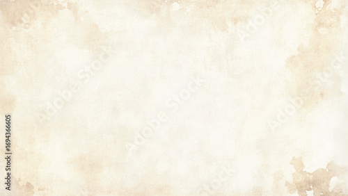 Colour old concrete wall texture background. Close up retro plain cream color cement wall background texture. Design paper vintage parchment element.