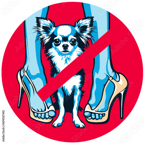 Do Not Wear Thin Heels With Dogs