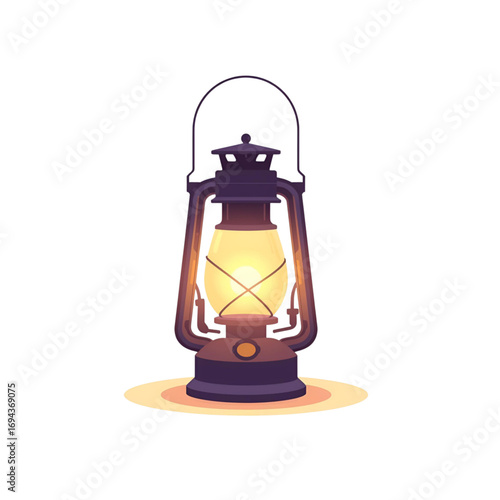 old oil lamp