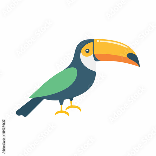 Colorful Toucan Illustration