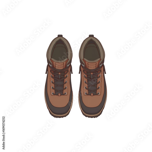 brown leather shoes