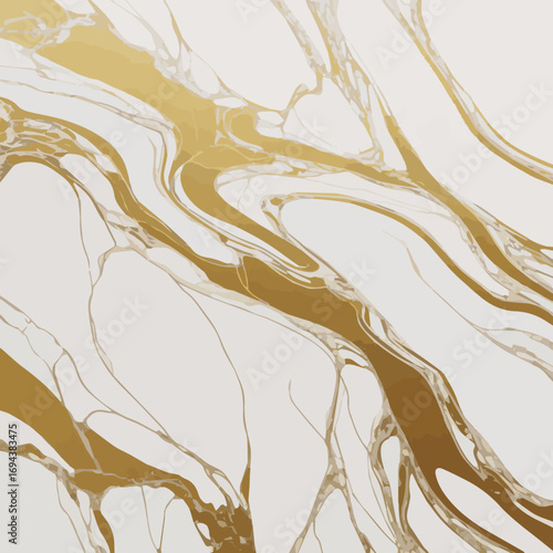 Create a kinds of deferent Gold marble background, white marble texture, luxury pattern vector art with white background.