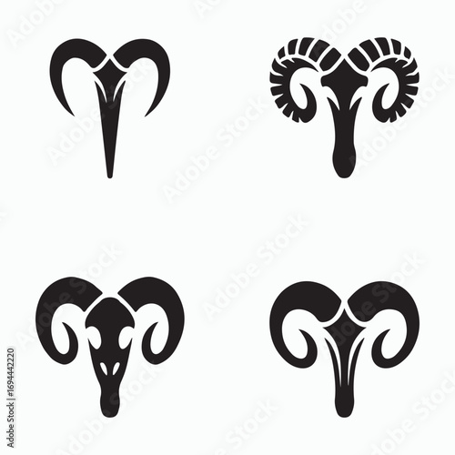 RAM module stick solid icons design pack