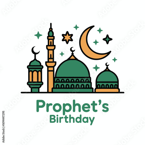 prophets birthday illustration