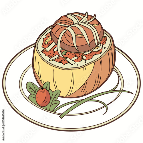 Savory Onion Bake A Delicious Stuffed Onion Recipe