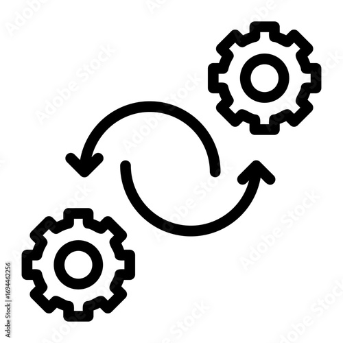 continuous process icon