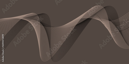 Blue vector illustration of a high heel shoe with a decorative line pattern. ornate, wave, lines, wallpaper, backdrop, waves, curve, light, shape, business, space, decoration, color, element, gradient