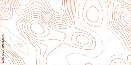 Abstract swirling floral vector background. Topographic map. Geographic mountain relief diagram line wave carve pattern. Business, 3d topo, topography, map, grid, world map, old, vintage, style, retro