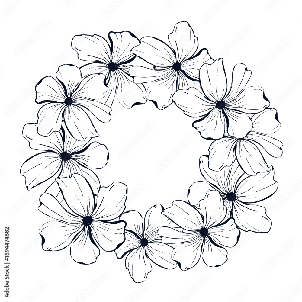 Obraz premium Symbol wreath