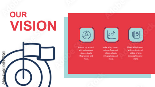 Our Vision Presentation Slide for Strategic Planning