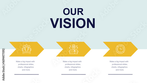 Our Vision Presentation Slide for Strategic Planning
