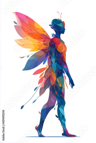Angel, Tinkerbell, wings, Peter Pan, fairy, magic, magician, bird, illustration, woman, flower, feather, drawing, angel, cartoon, dress, butterfly, art, beauty, spring, wing, fly, symbol, colorful