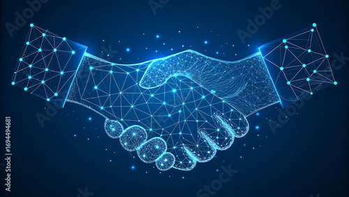 abstract blue background with stars