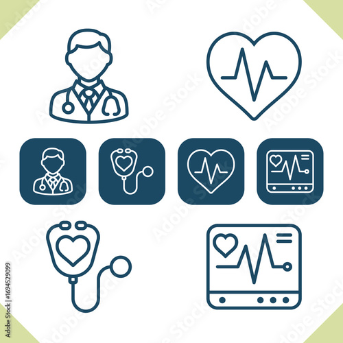 Cardiology Icons