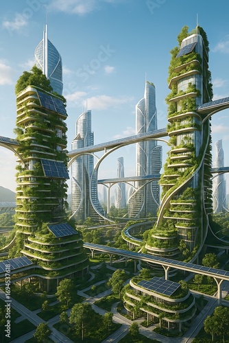 Futuristic Eco City