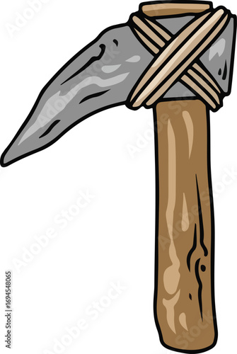 ancient hammer illustration