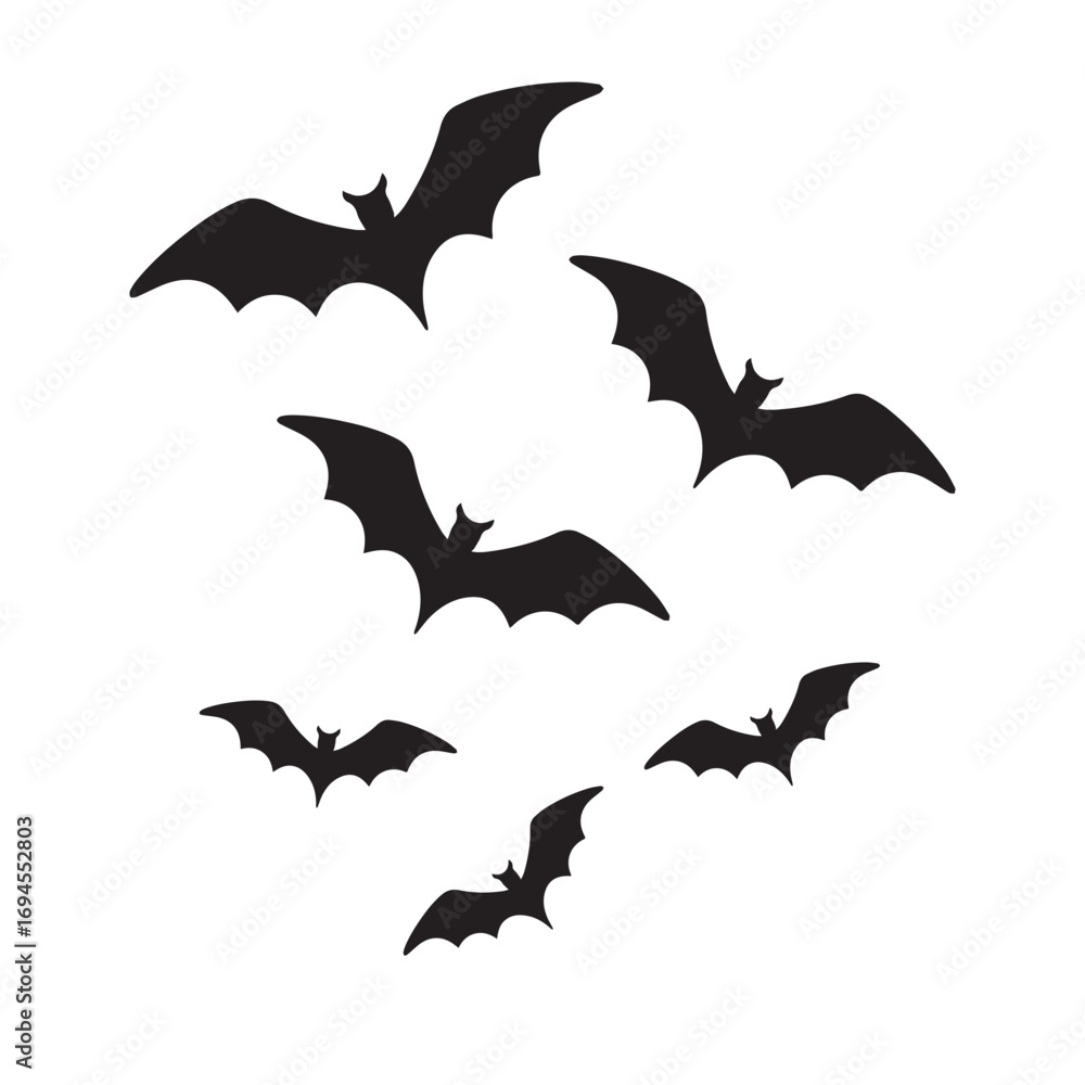 Fototapeta premium Halloween Bats | Bats Flying Design