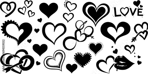 Love Symbols, Hearts, Kiss, Cupid, Relationship
