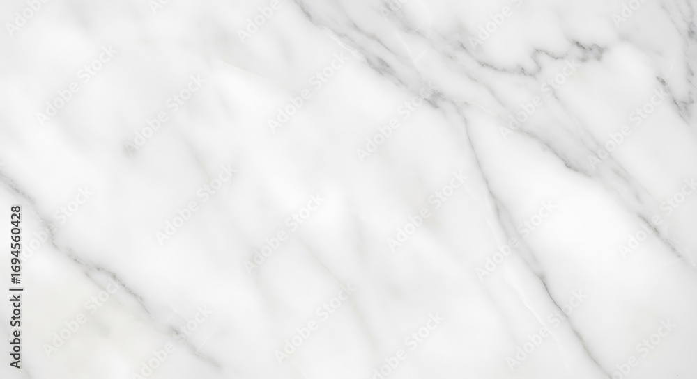 Obraz premium Close up of white marble with gray veins