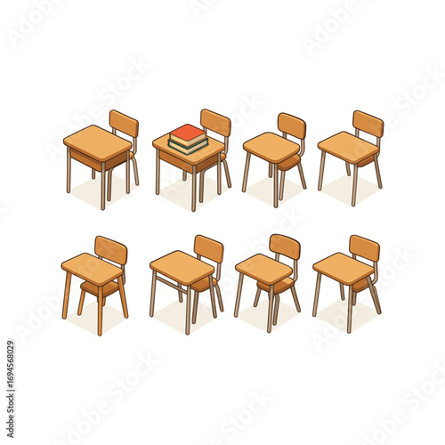 Diverse Isometric Calculator Icons
