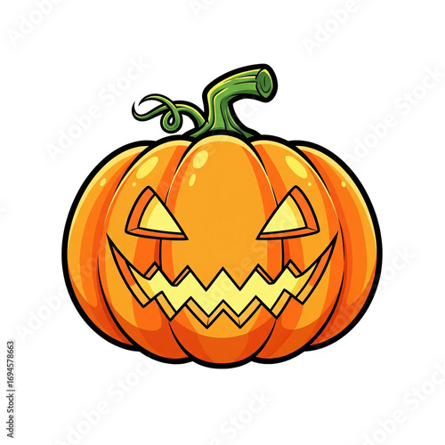 jack o lantern halloween pumpkin cartoon