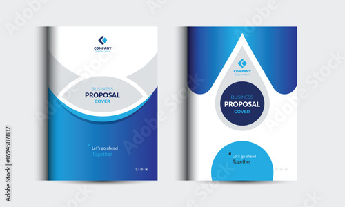 Corporate Business Proposal  Cover Design Template