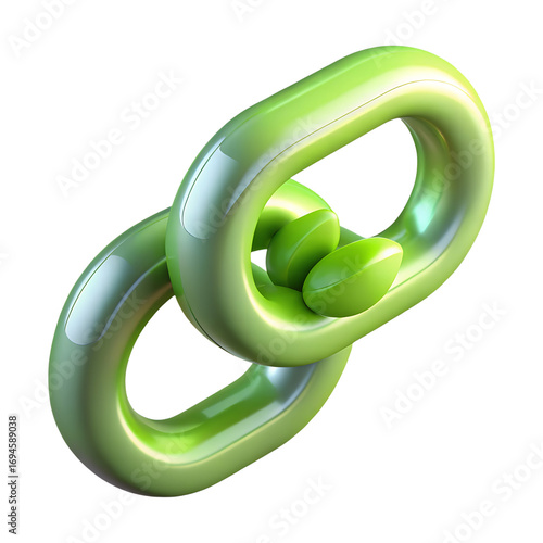 Eco-Friendly Connection Green Chain Links