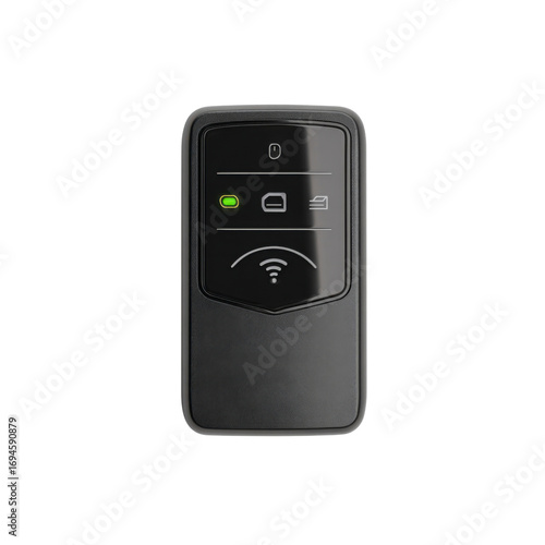 Wireless Presenter Remote Control with Powerpoint Icons and Wifi Symbol