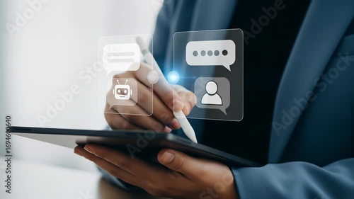 AI Chatbot & Human Interaction: Seamless Communication with Artificial Intelligence for Enhanced Customer Support and Business Efficiency