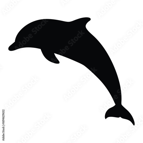 Download high quality dolphin silhouette vector image for free ocean life aquatic mammal art design