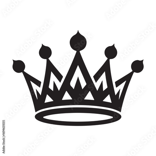 royal crown vector